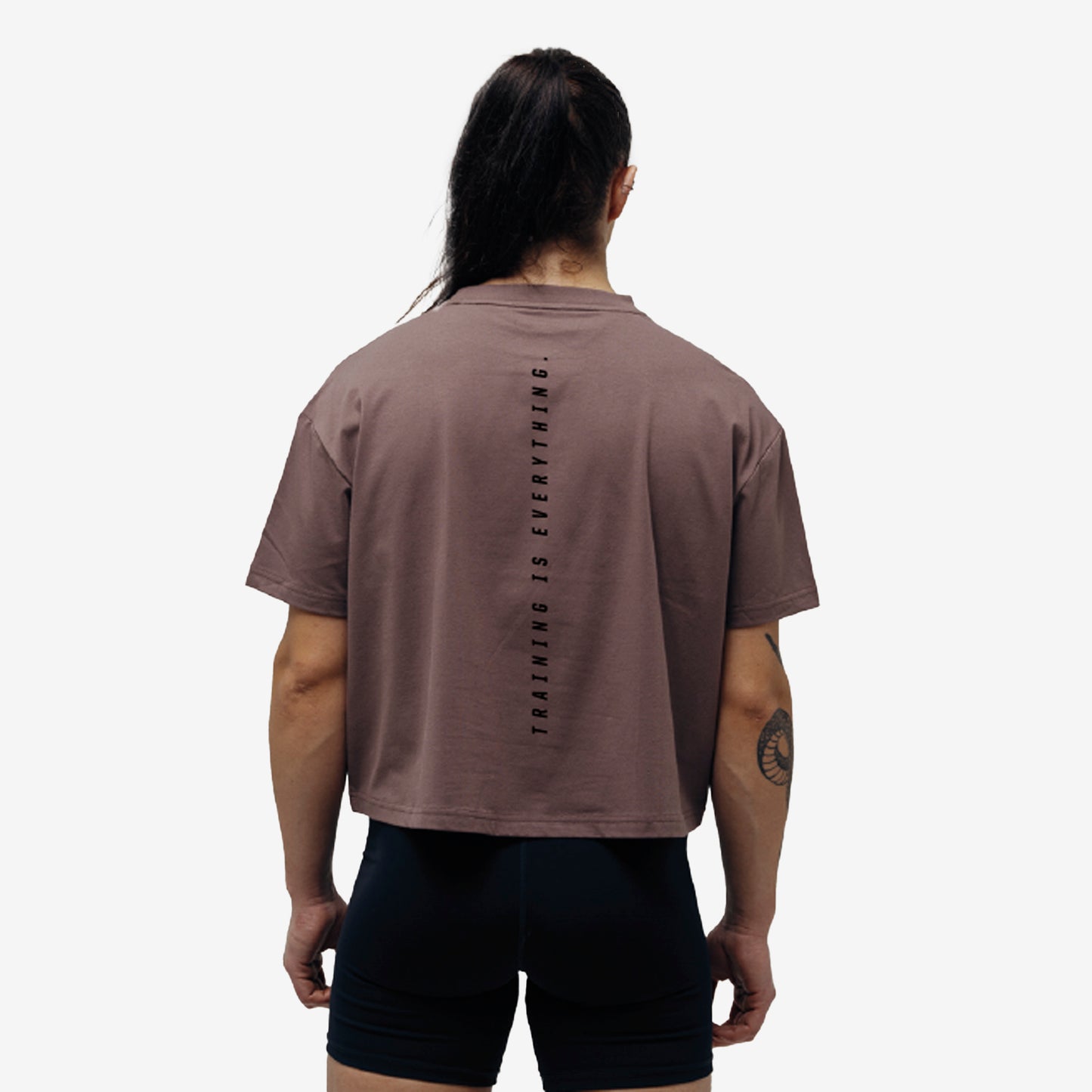 Oversize Crop Top Fittest Freakest - Damen