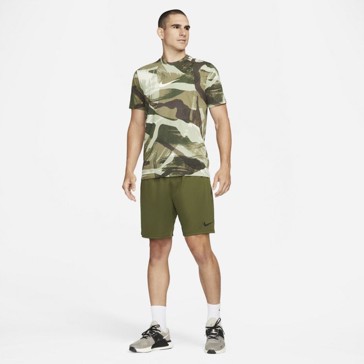NIKE DRI-FIT CAMO-HEMD