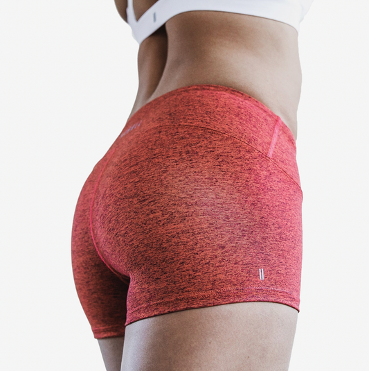 NOBULL Low-Rise Short 2" WSHORT-REDHTH