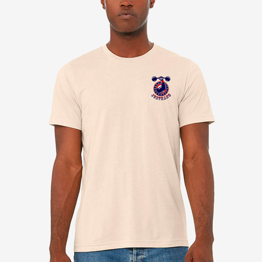 JUSTHANG STRONGPANDA MEN'S T-SHIRT JUSSTEESHPANDA-GEIGE