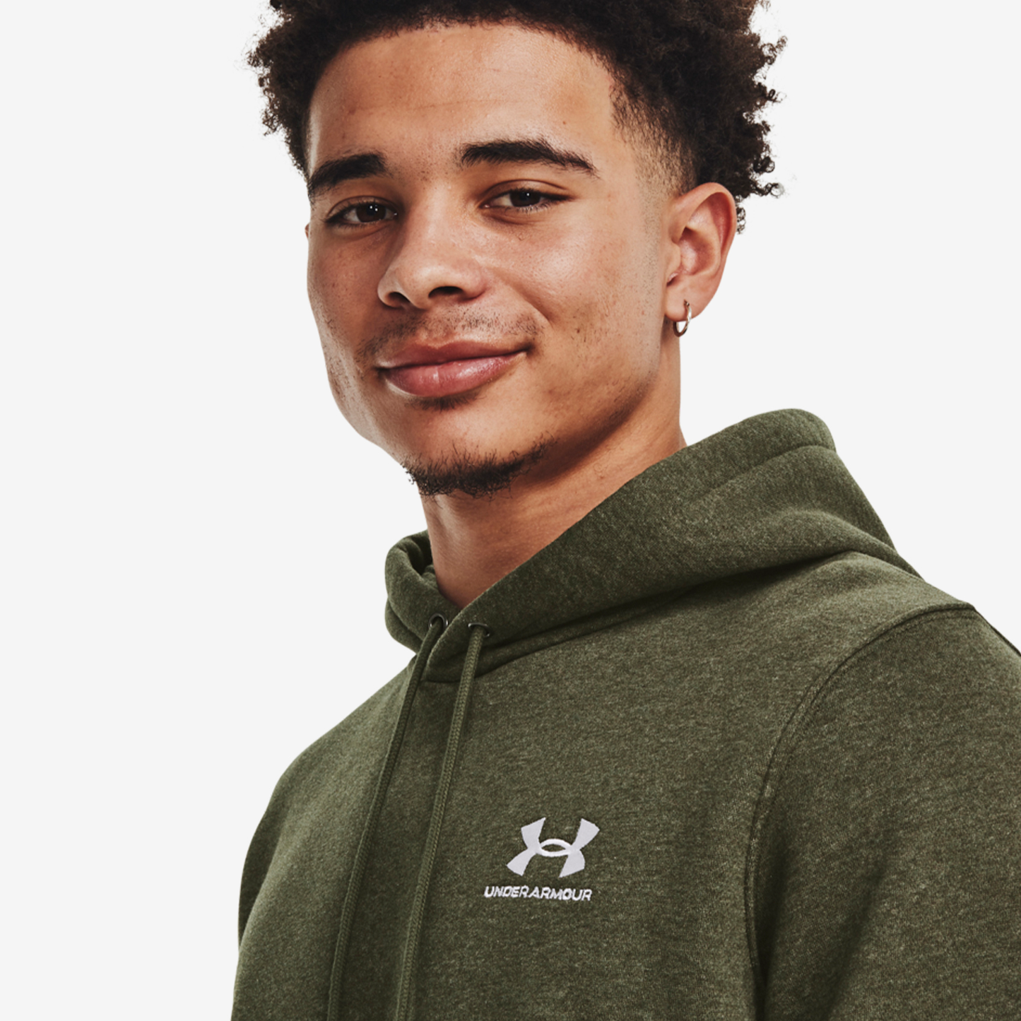 UA ESSENTIAL FLEECE HOODIE 1373880-391