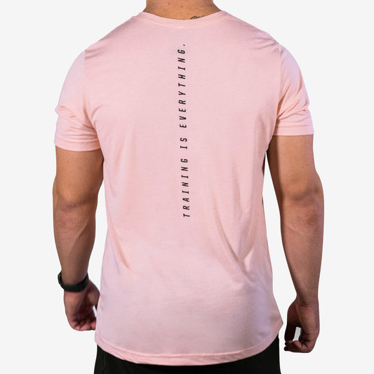 FITTEST FREAKEST T-SHIRT FF-LOGO-TRAIN-PEACH