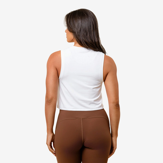 While on Earth Range Tank - Women 4953-White