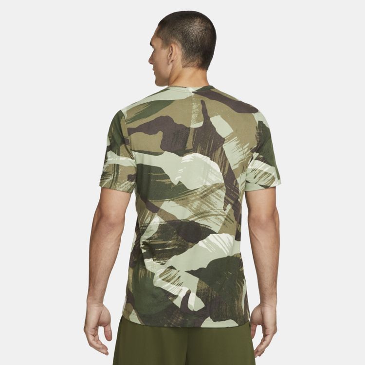 NIKE DRI-FIT CAMO-HEMD