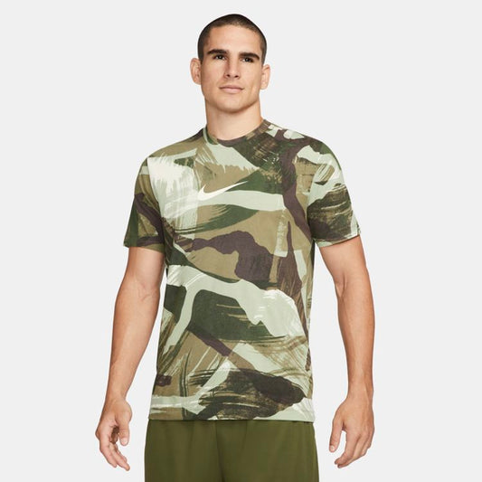 NIKE DRI-FIT CAMO-HEMD