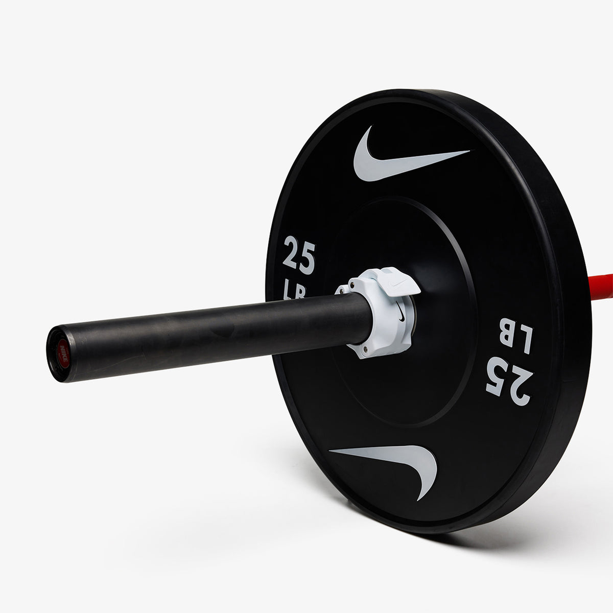 Nike Barbell Collars - White/Black