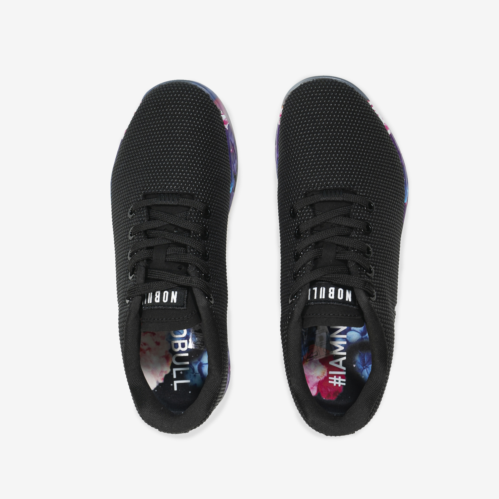 NOBULL BLACK SPACE FLORAL - WOMAN FSFBLKSPCFLR-BLACK