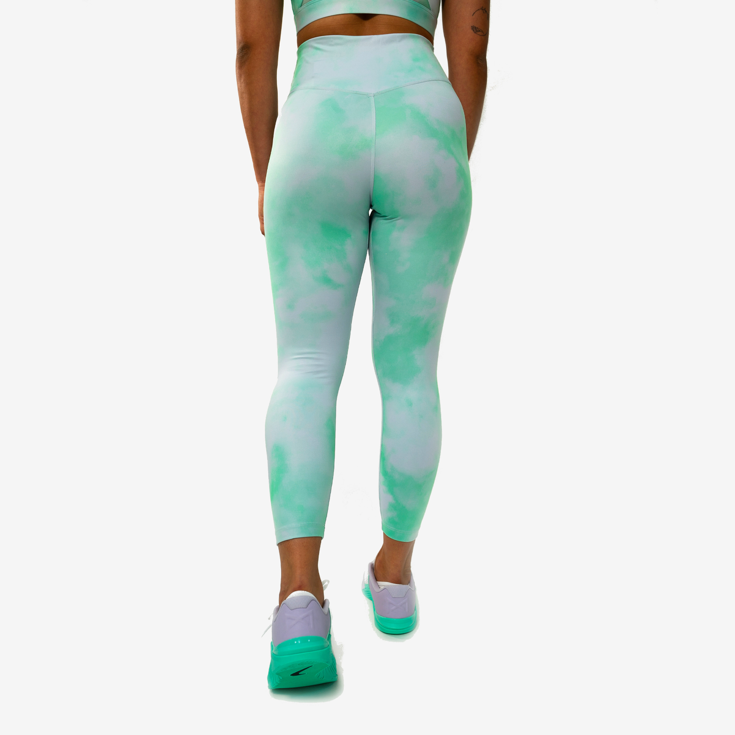 NIKE ONE ICON CLASH MID-RISE CROPPED LEGGINGS DA0339-342