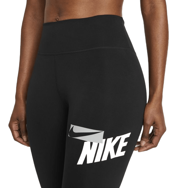 NIKE ONE CROPPED GRAPHIC LEGGINGS CZ9202-010