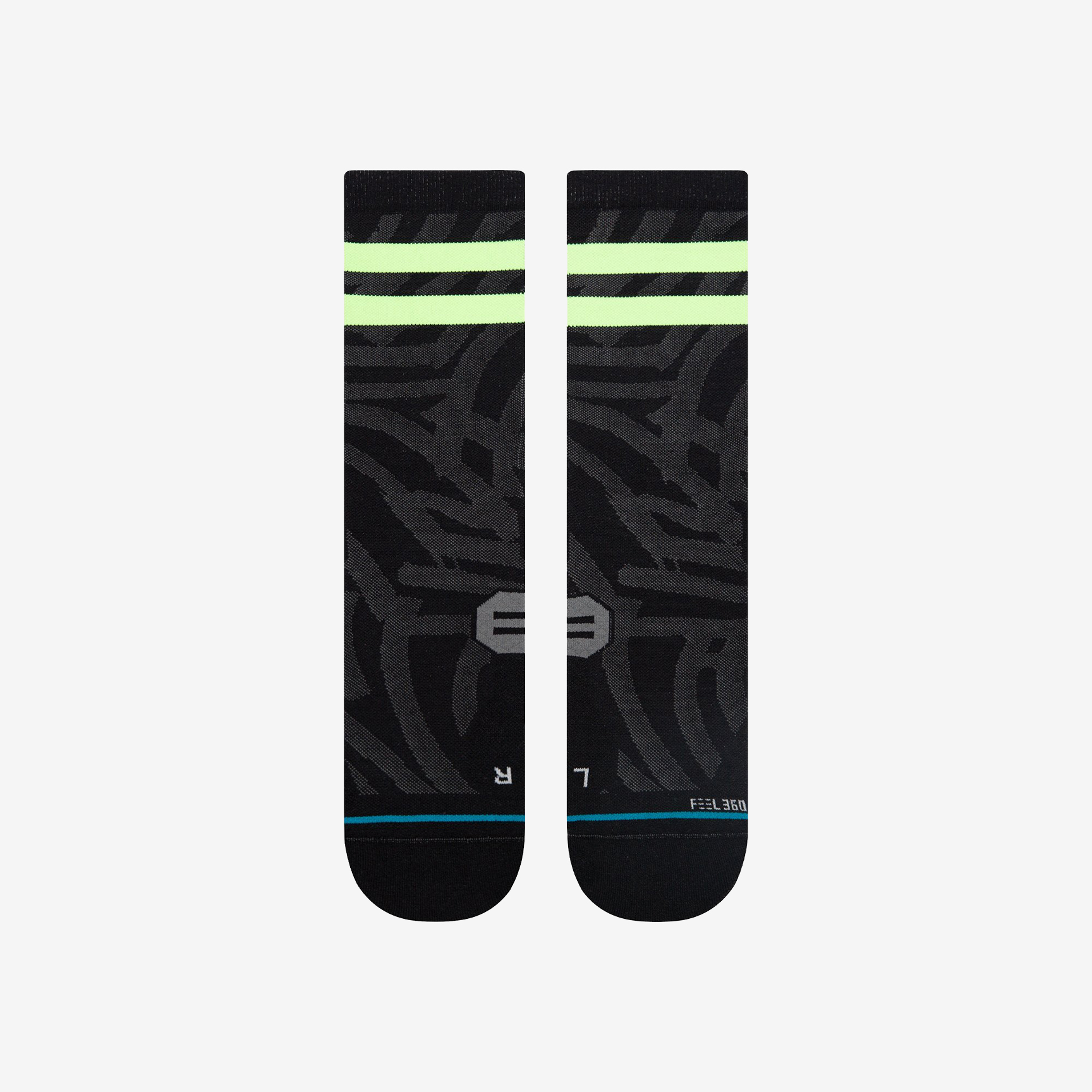 SOCKS STANCE FUEL A448D21FUE-BLK
