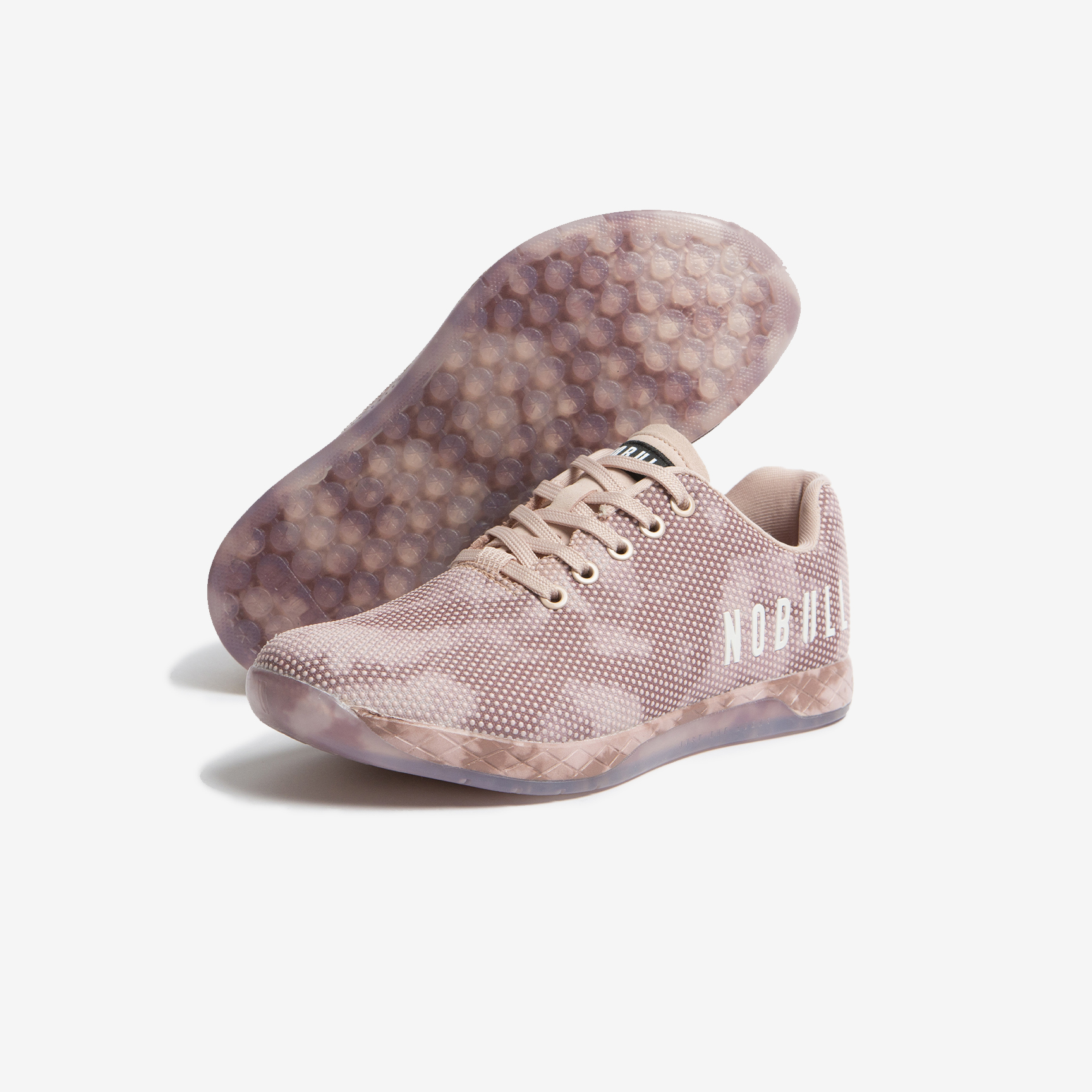 NOBULL DUSTY ROSE TIE-DYE TRAINER DUSTYR-BLK