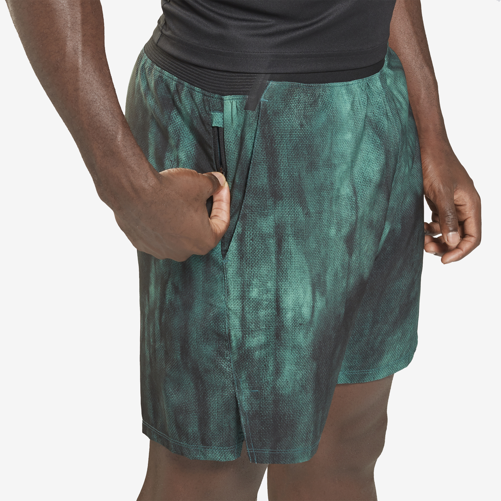 REEBOK EPIC LIGHTWEIGHT PRINTED TRAINING SHORTS BF007-GS6588