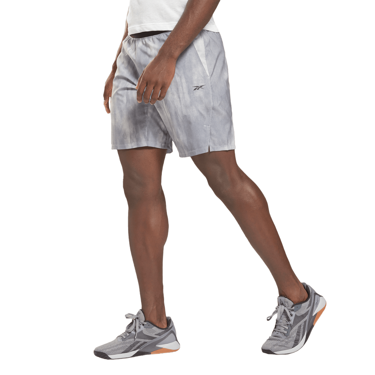 REEBOK EPIC LIGHTWEIGHT PRINTED TRAINING SHORTS BF007-GS6587