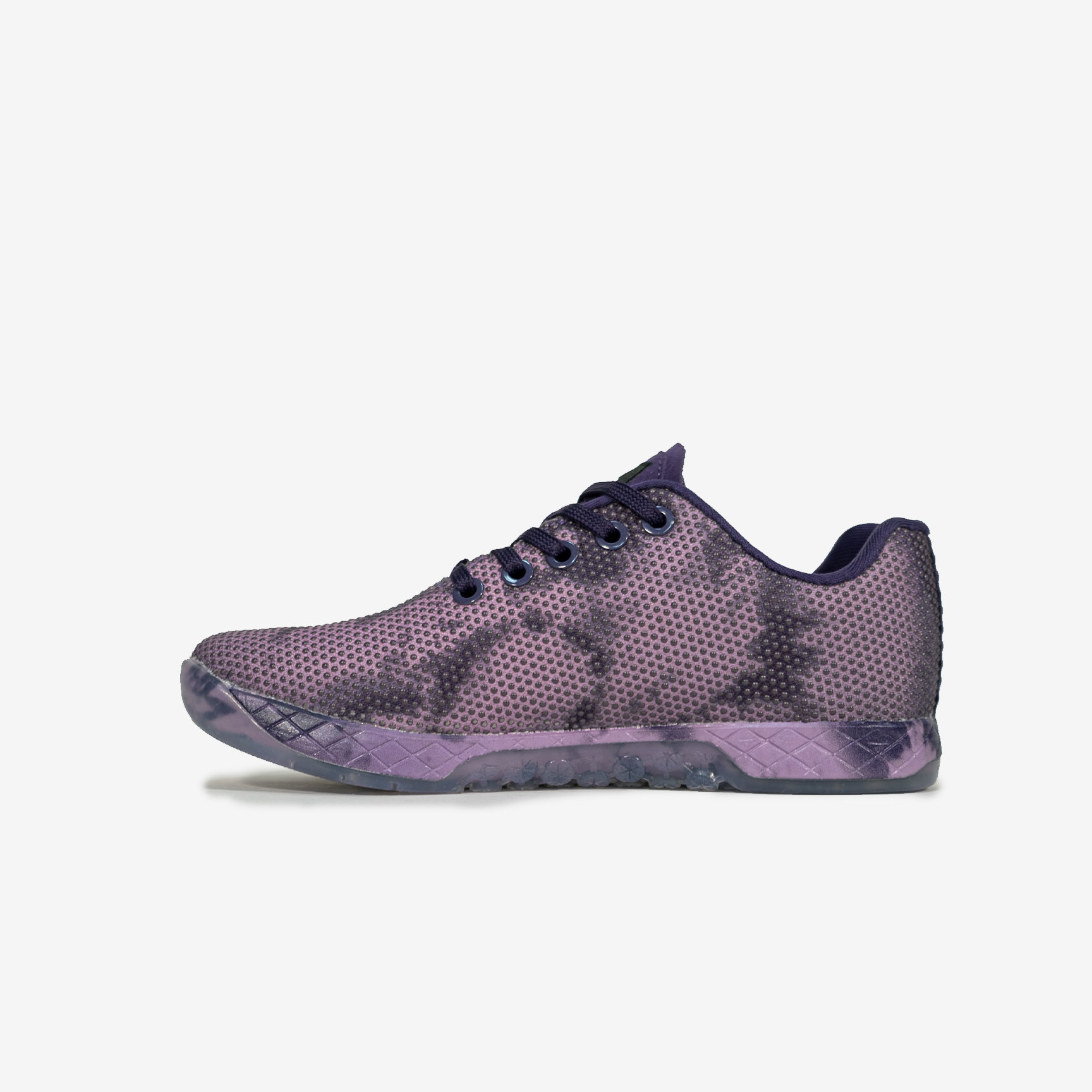 NOBULL DARK PURPLE TIE-DYE TRAINER DARKP-BLK